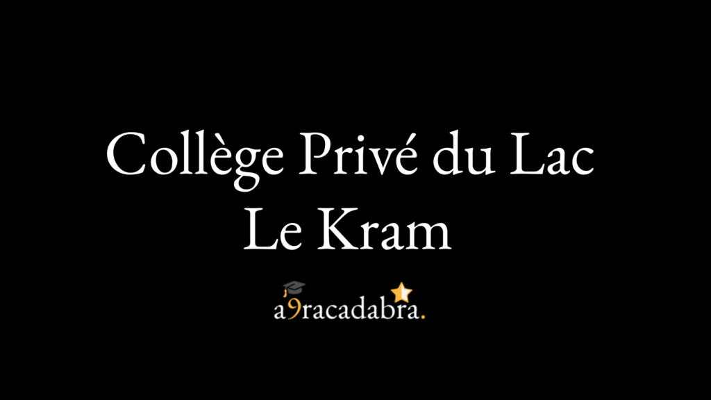 Collège du Lac Le Kram- البحيرة بالكرم