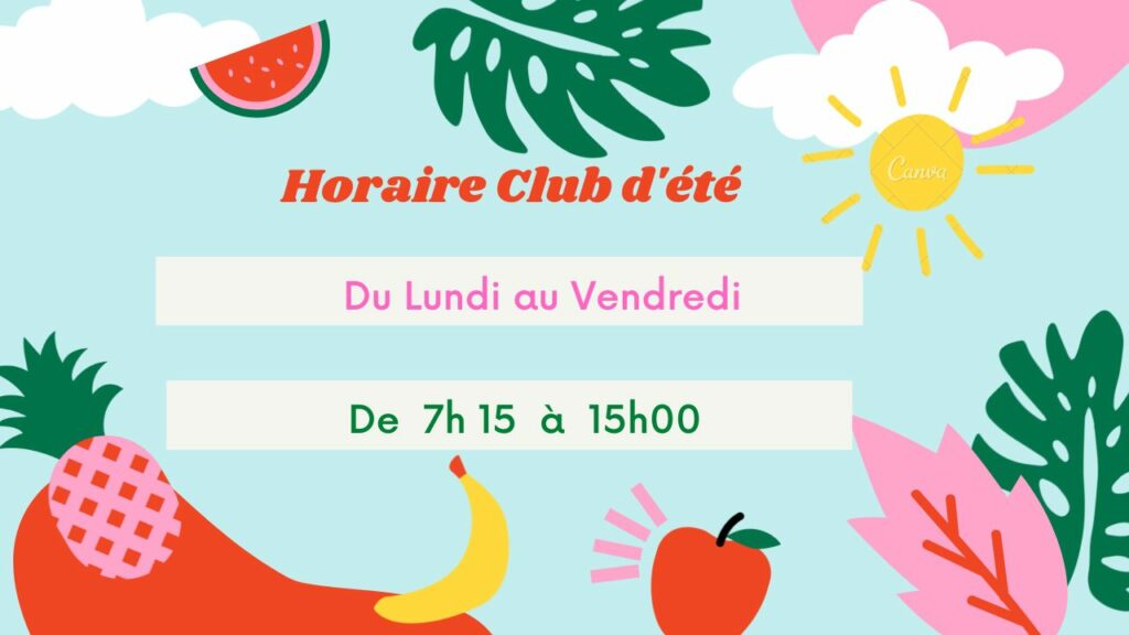 Club d’Été My First Academy L'Aouina