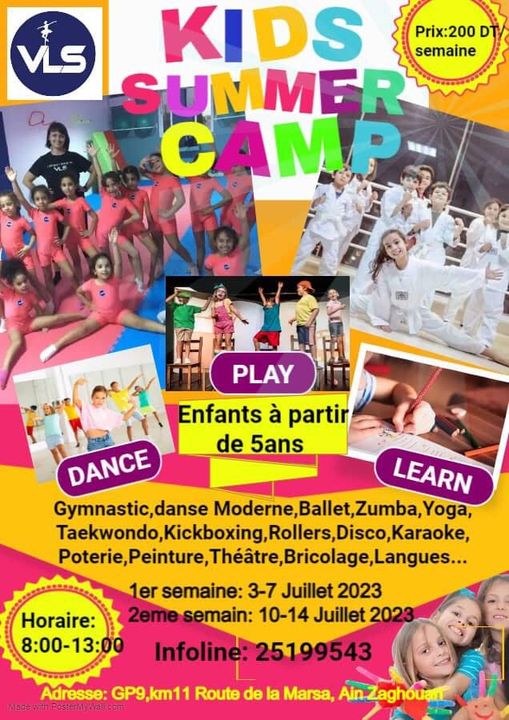 Club d’Été VLS School Ain Zaghouan